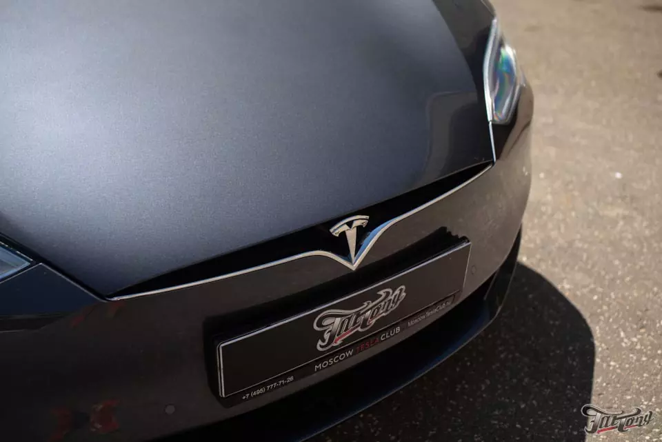Tesla Model S P100D. Антихром экстерьера!